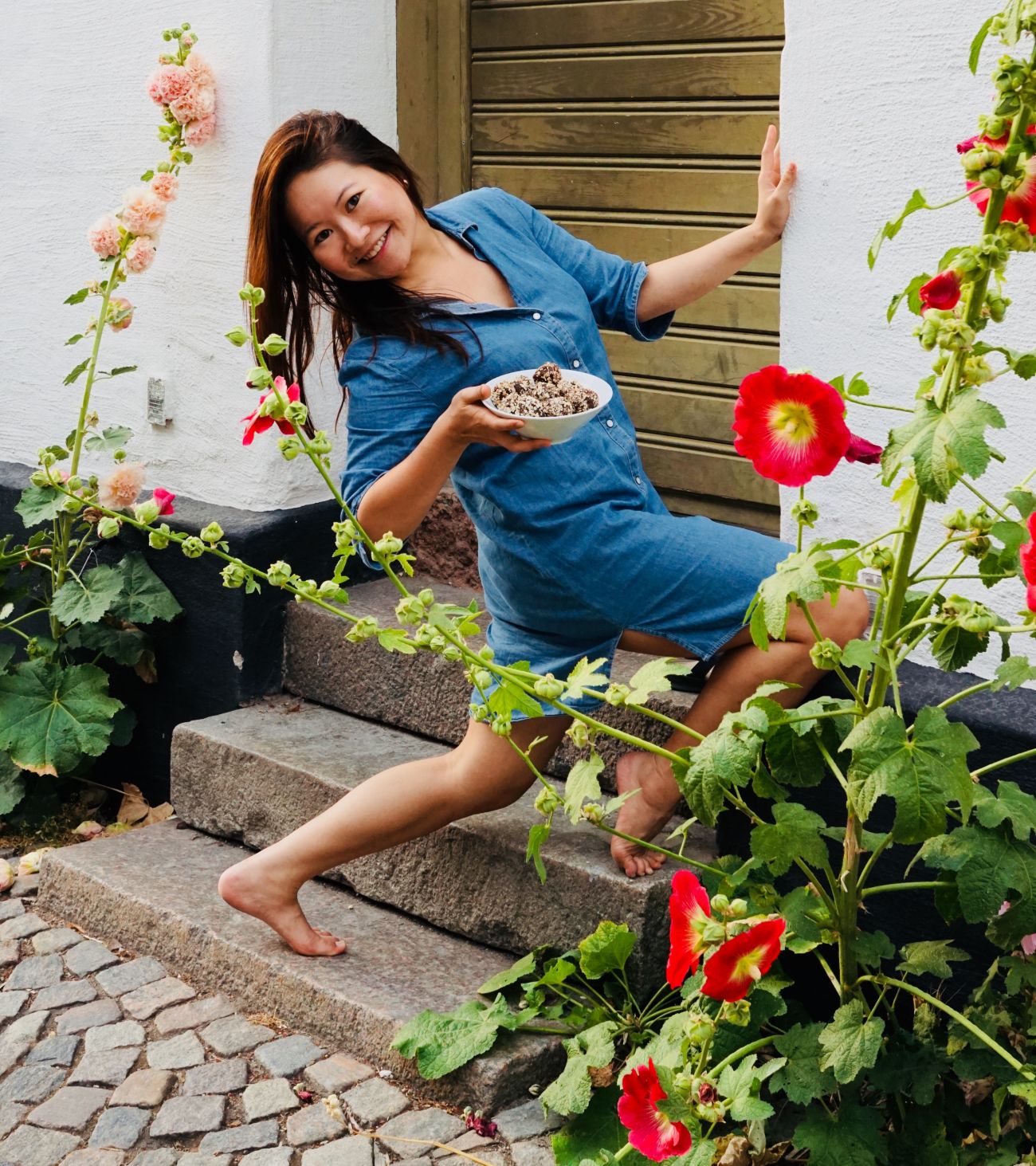 Alaine Handa, who has just written a new cookbook about Swedish chokladboller