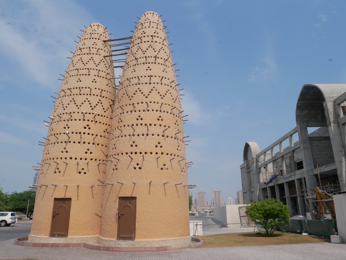Pigeon towers at Katara Cultural Village