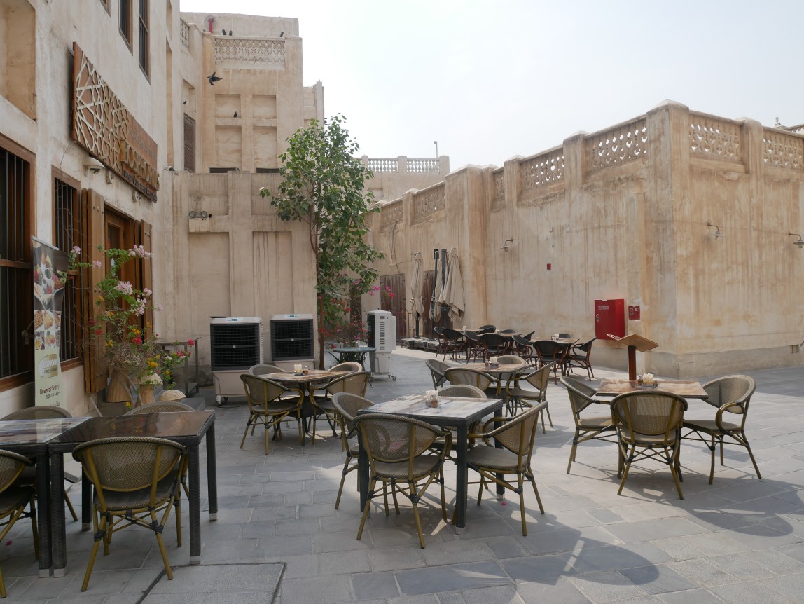 A restaurant at Souq Waqif, Doha