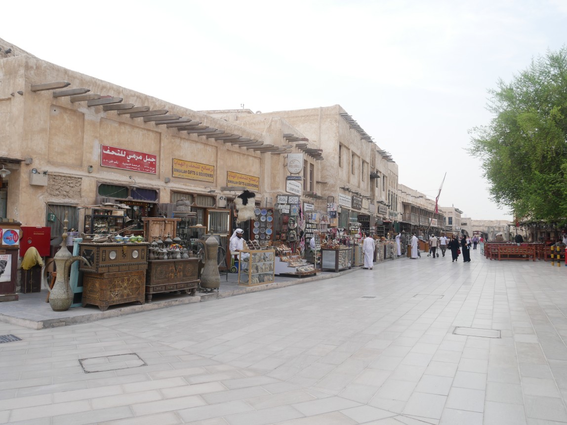 Exploring and shopping at Souq Waqif is one of the best things to do in Doha