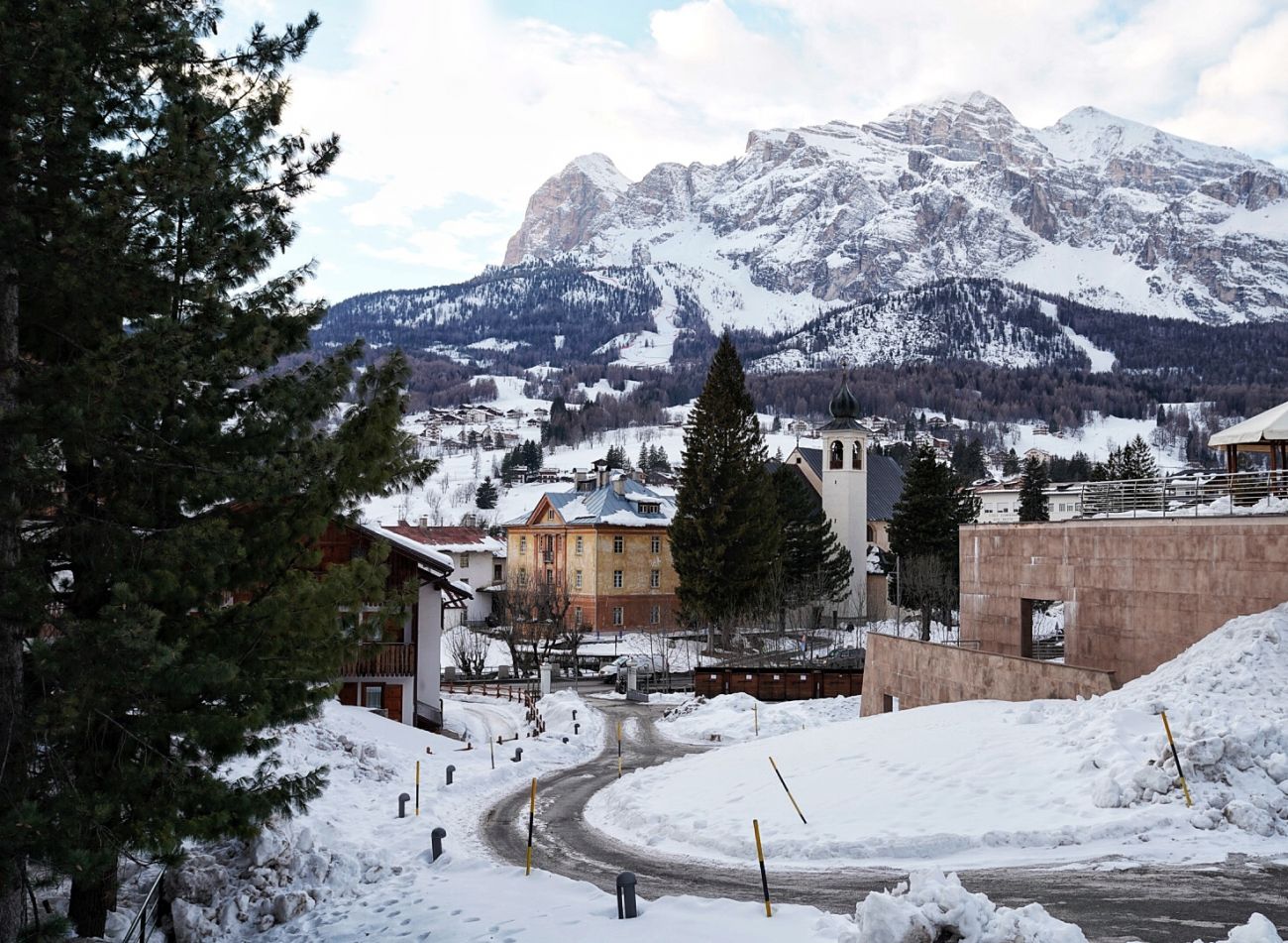 Cortina ski resort in Northern Italy - a top choice for winter ski-ing destinations