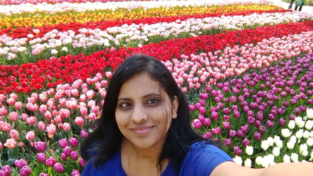 Geetha Priyanka, blogger at Flavours Treat. Geetha contributed her masala chai tea recipe to my blog.