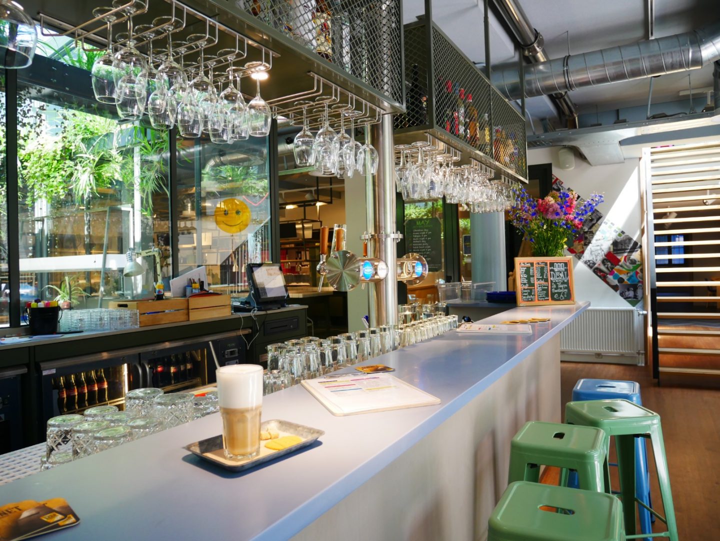 Bar at Stayokay Amsterdam Vondelpark