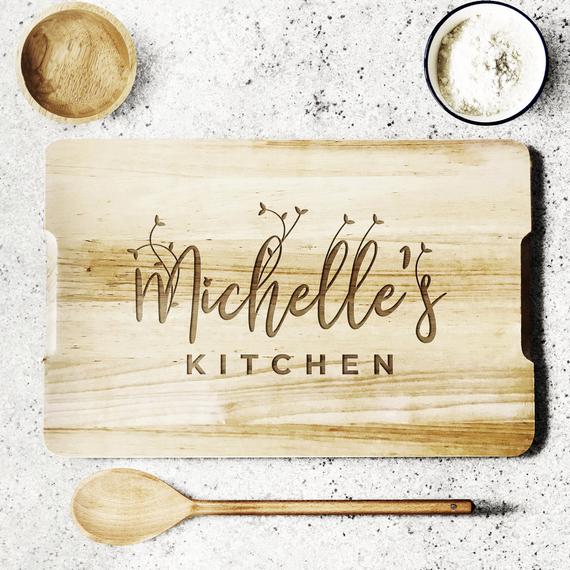 Personalised chopping board