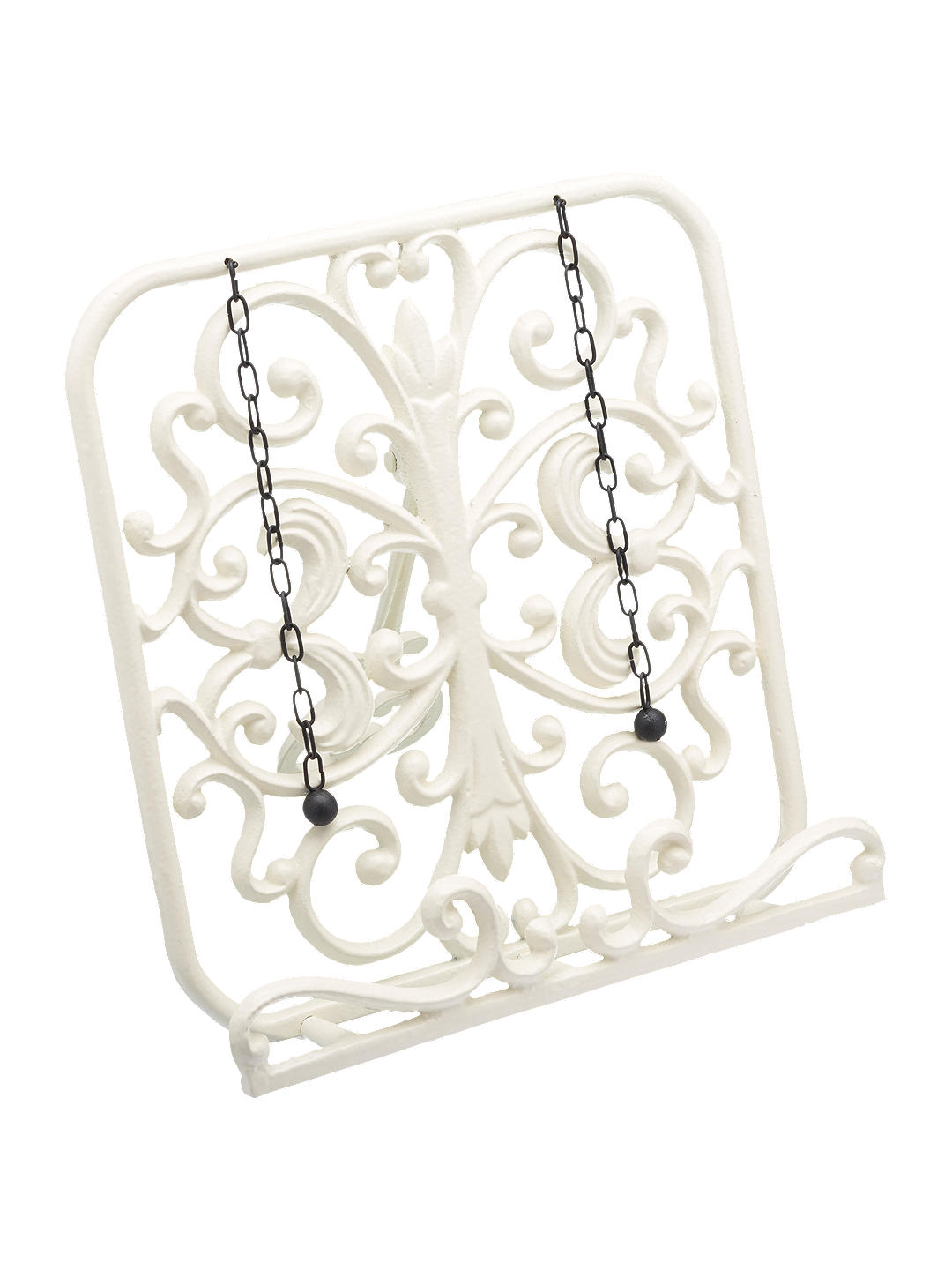 Ornate Wrought Iron Cookbook stand