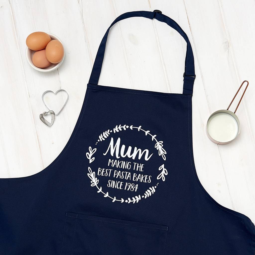 Personalised Mother's Day apron