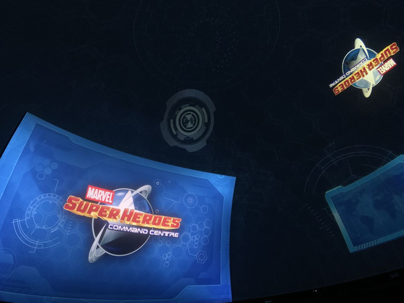 Marvel Super Heroes Command Centre movie at Madame Tussauds London