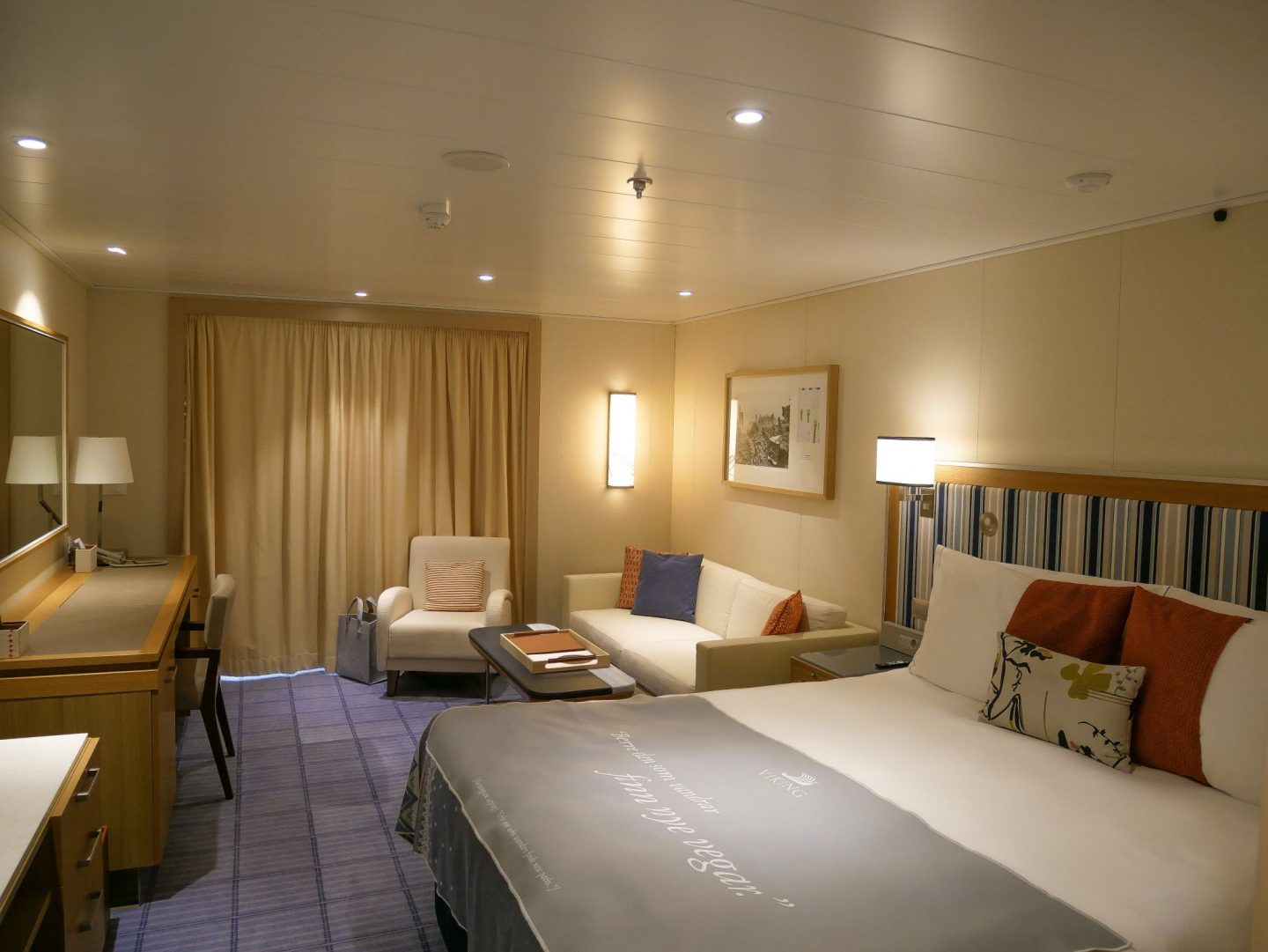 Viking Cruises Viking Sun Deluxe Veranda Stateroom