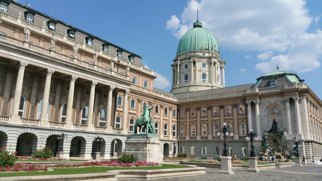 Buda Castle in Budapest, Hungary