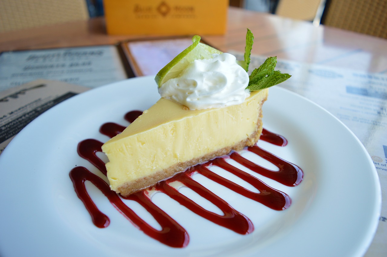 Key Lime Pie - one of the most well-known Florida foods there is.