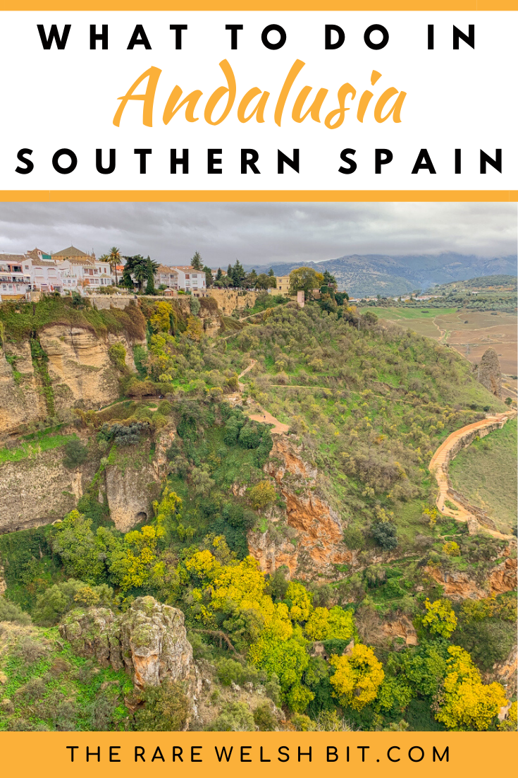 Views over Ronda in Andalucia, Spain