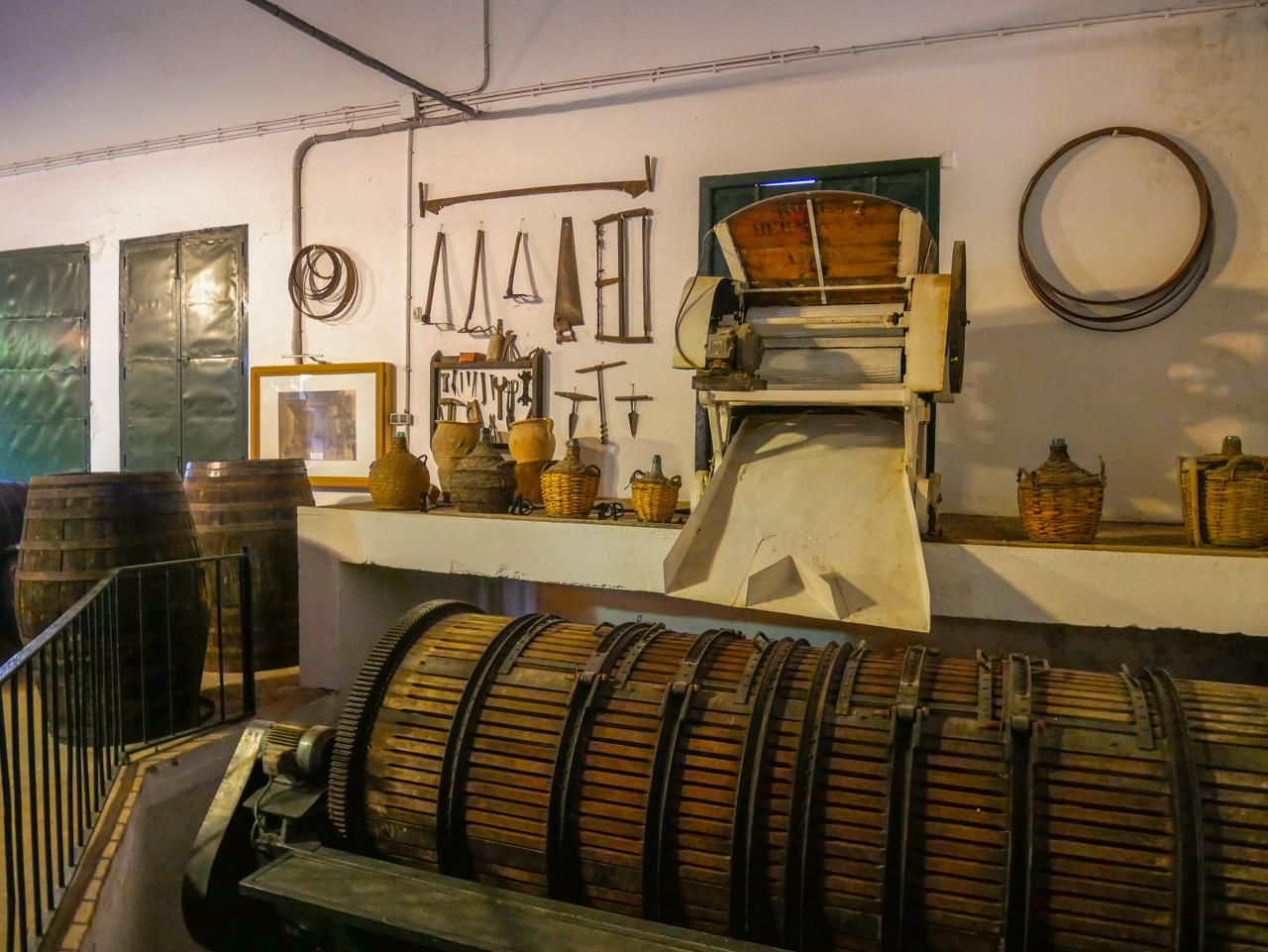 Old wine making equipment