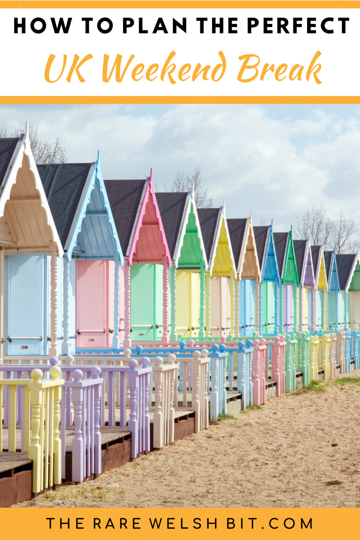 Pastel-coloured beach huts