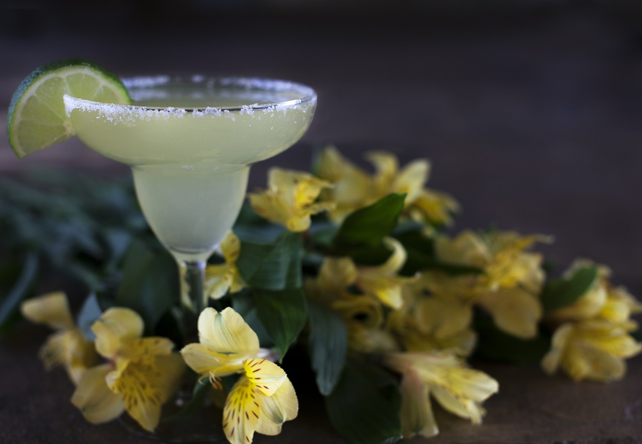 Traditional Mexican Margarita cocktail