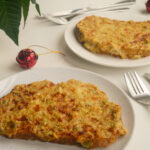 Welsh rarebit made with Christmas Brussels sprouts
