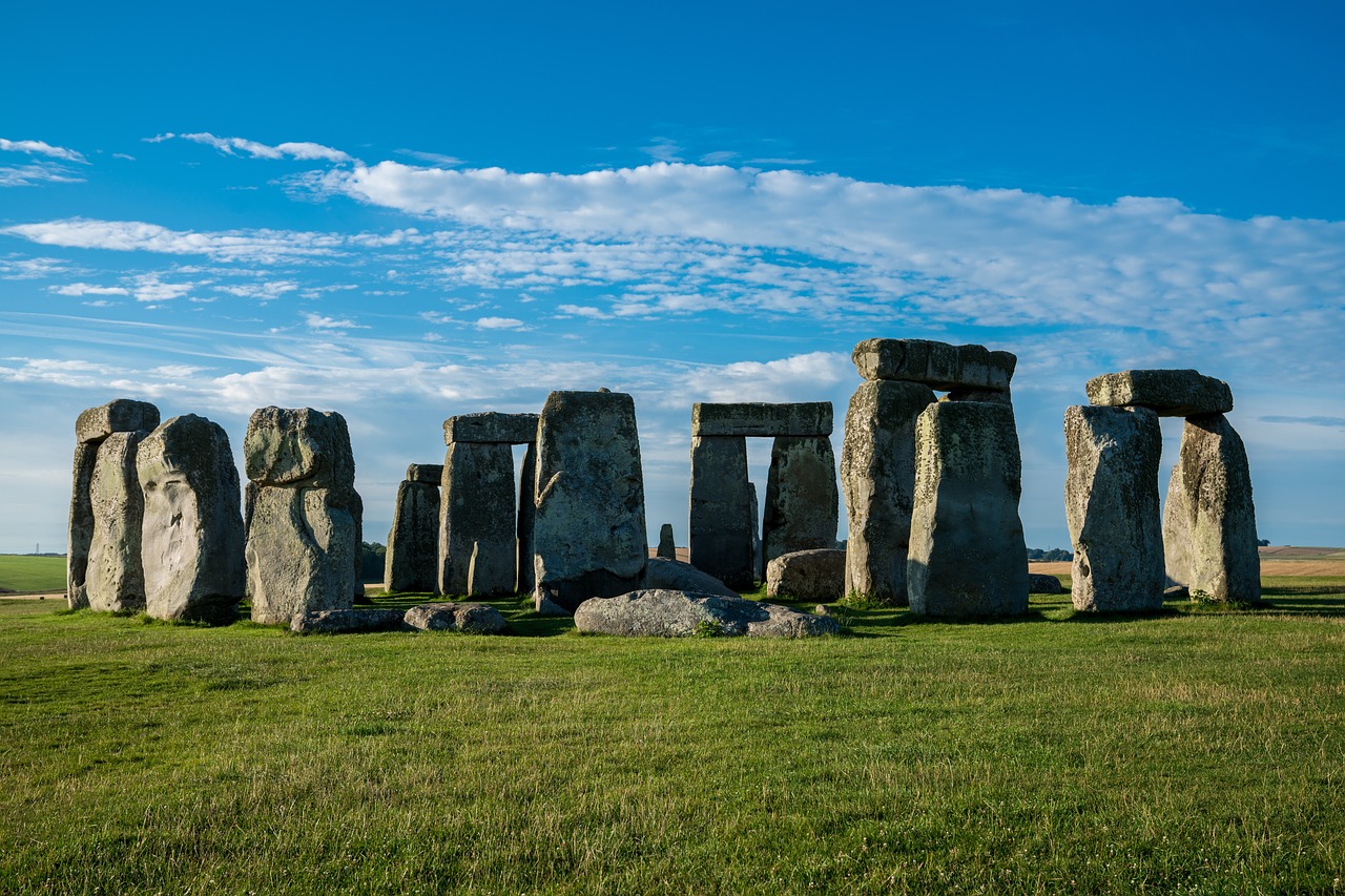 Stonehenge in Salisbury, England - one of the most spiritual places I'd like to visit.