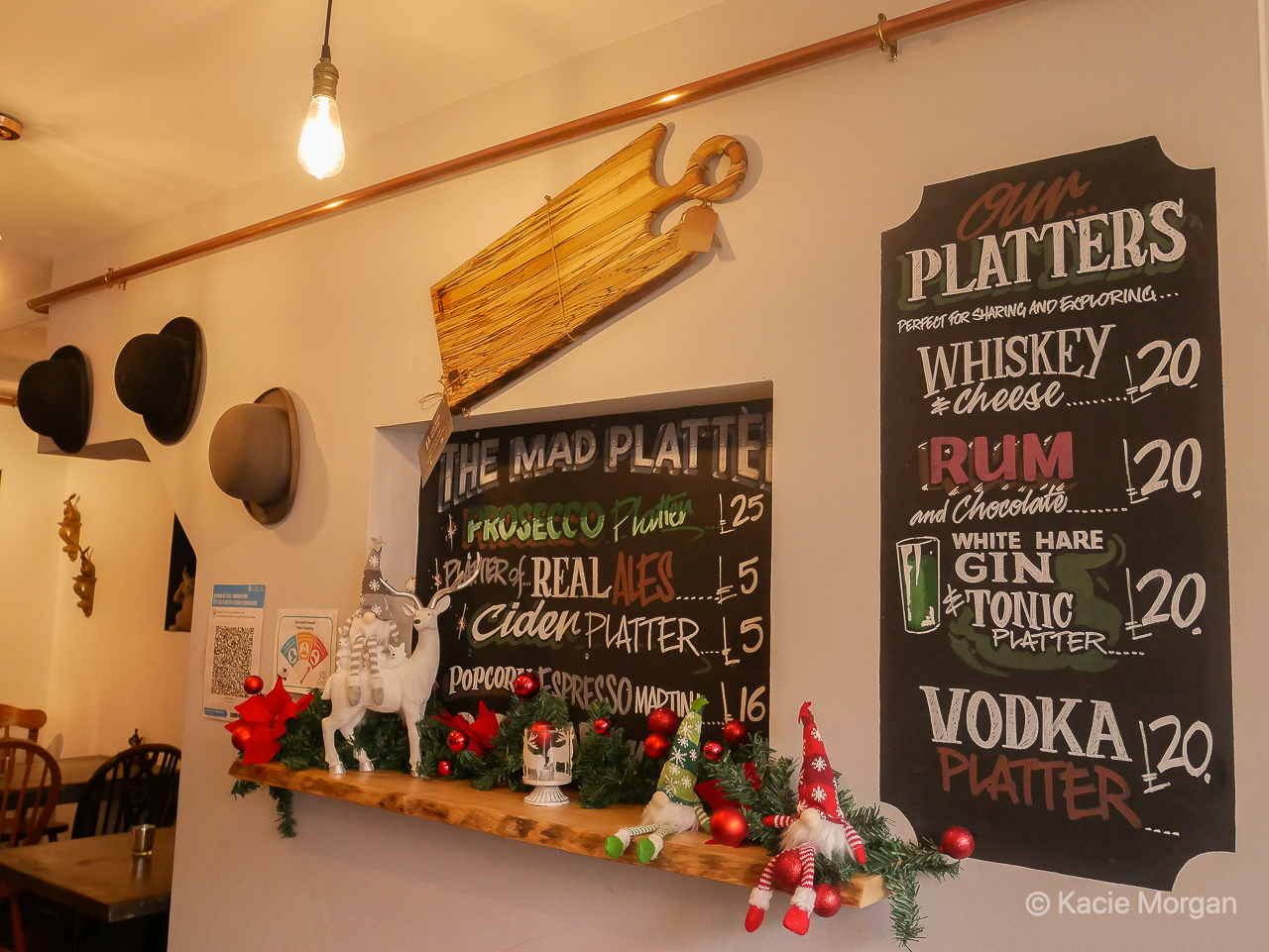 The Mad Platter Usk, offers different tasting options and platters.