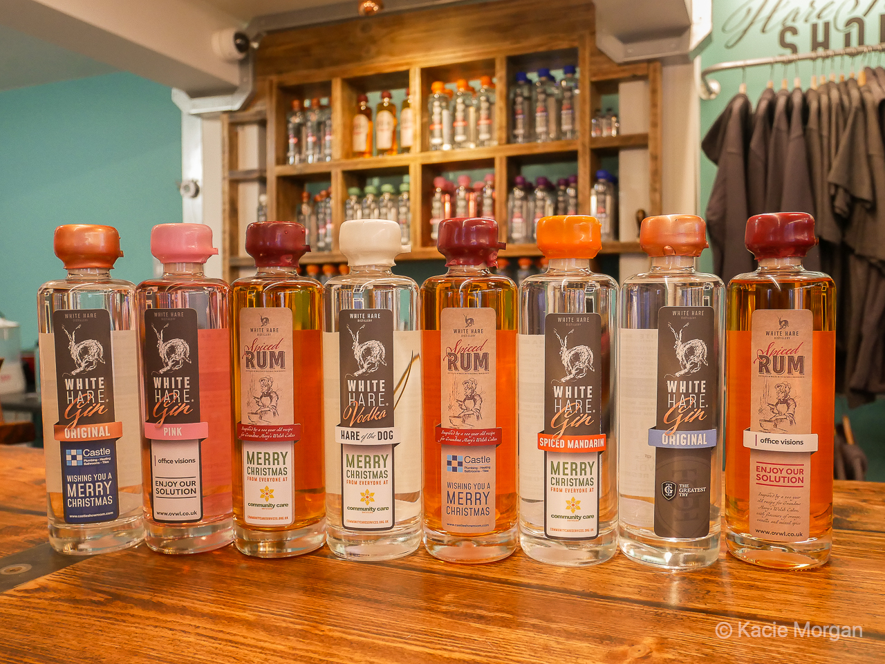 Corporate Christmas gifts at White Hare Distillery, Usk