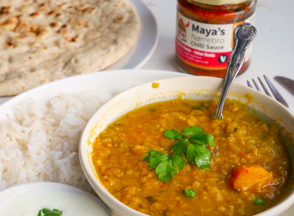 Bengali Masoor Dal, made using Chilli and Mint's recipe