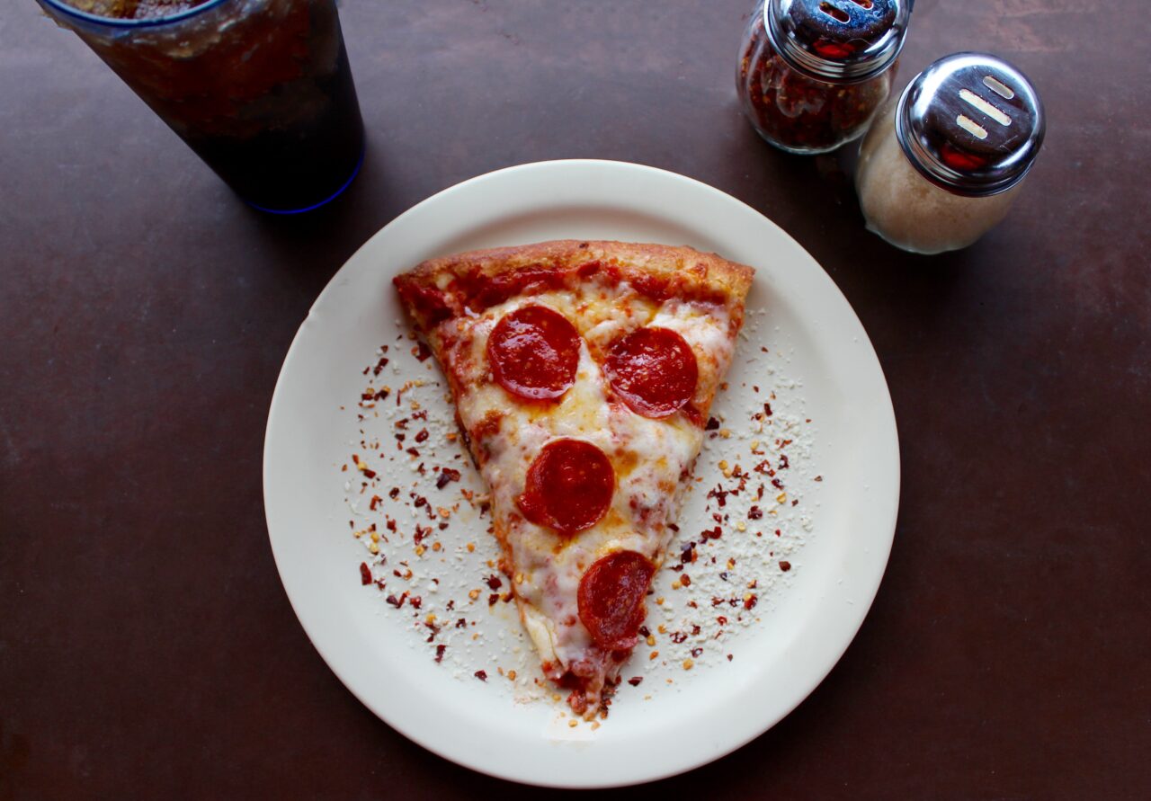 New York pizza slice