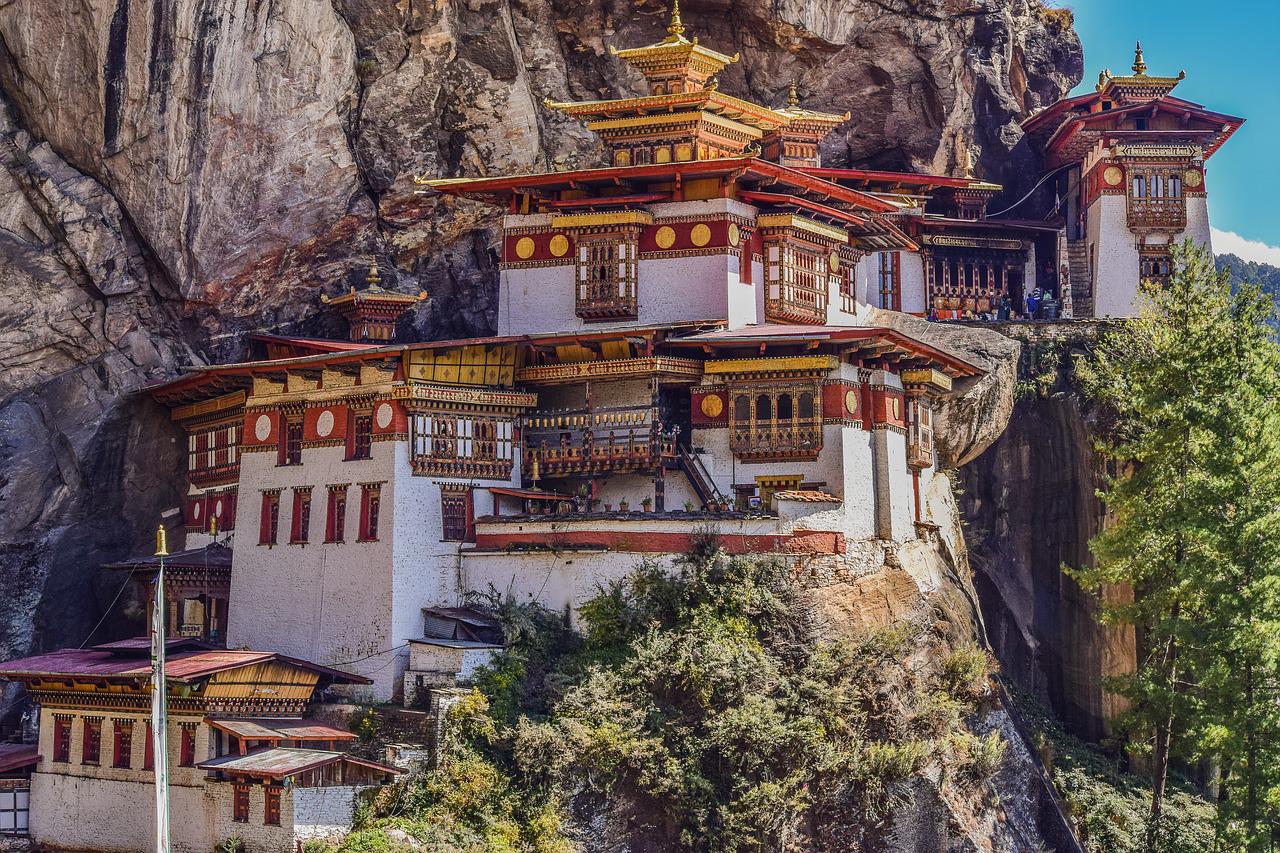 Tiger's Nest, Bhutan - widely regarded as one of the top dream places to visit at least once in a lifetime
