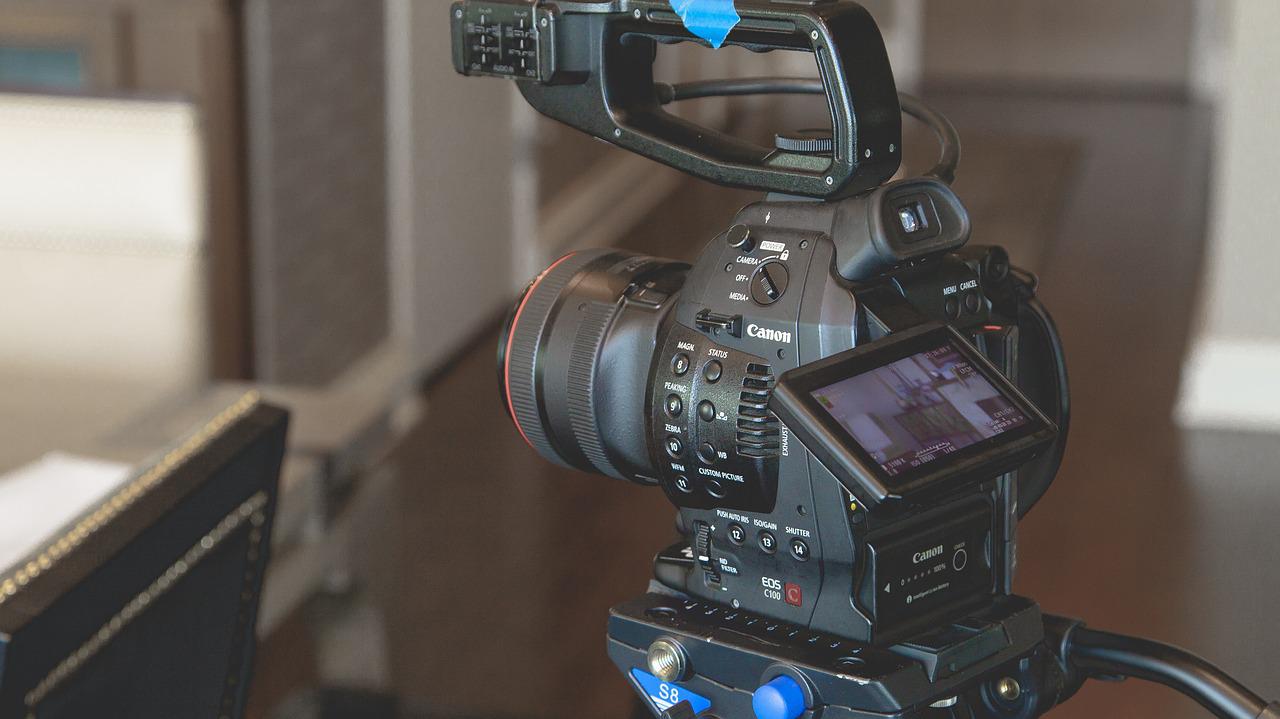 A Canon video converter, ideal for capturing video content for blogs and social media.