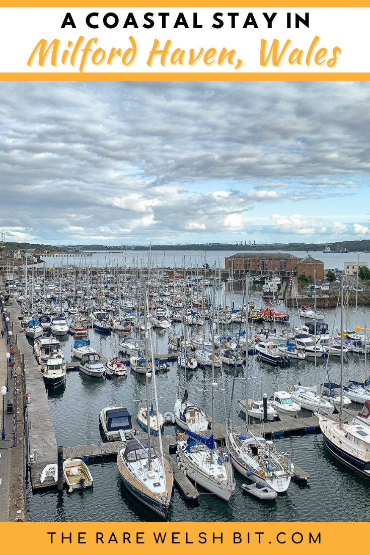 Milford Marina in Milford Haven, south-west Wales