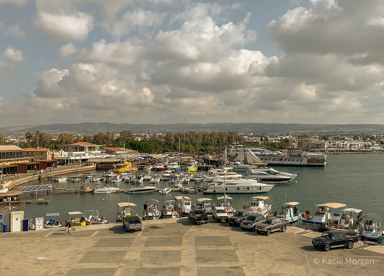 Kato Paphos harbour in Paphos, Cyprus