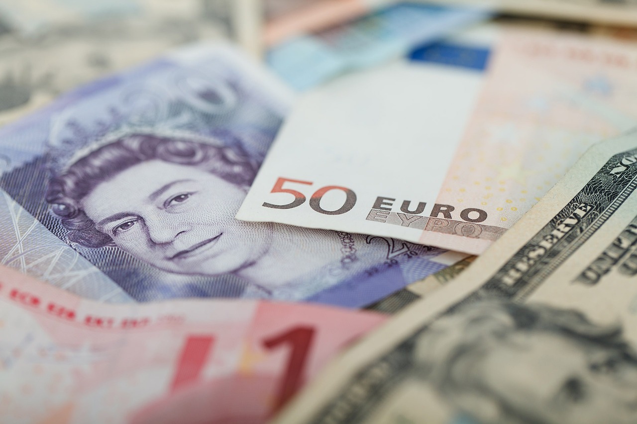 Foreign currency - an assortment of different bank notes