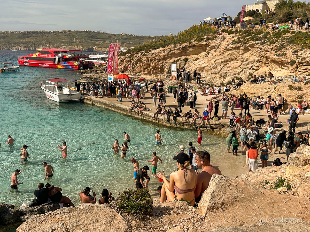 Blue Lagoon on Comino Island, Malta