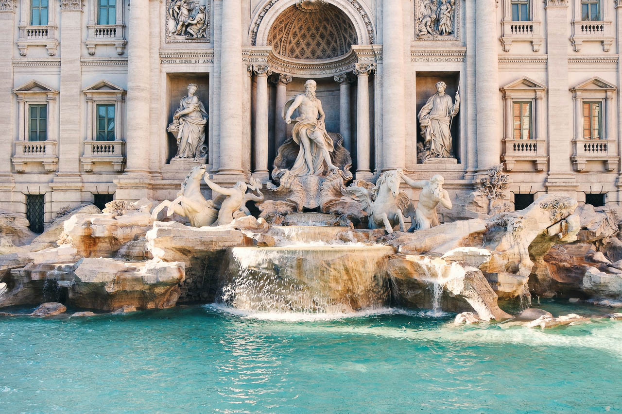Fontana di Trevi, Piazza di Trevi, Roma, RM, Italia