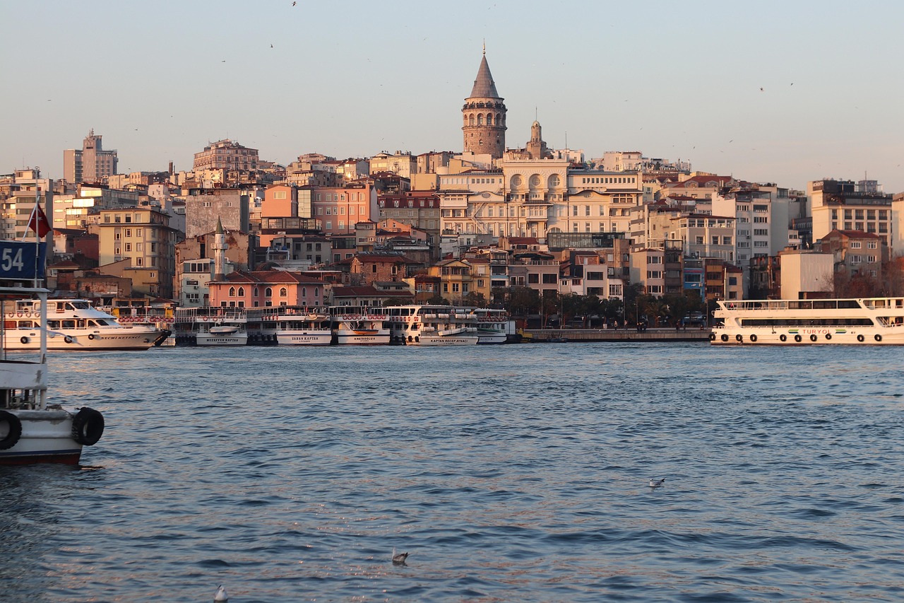 Istanbul marina, Turkey
