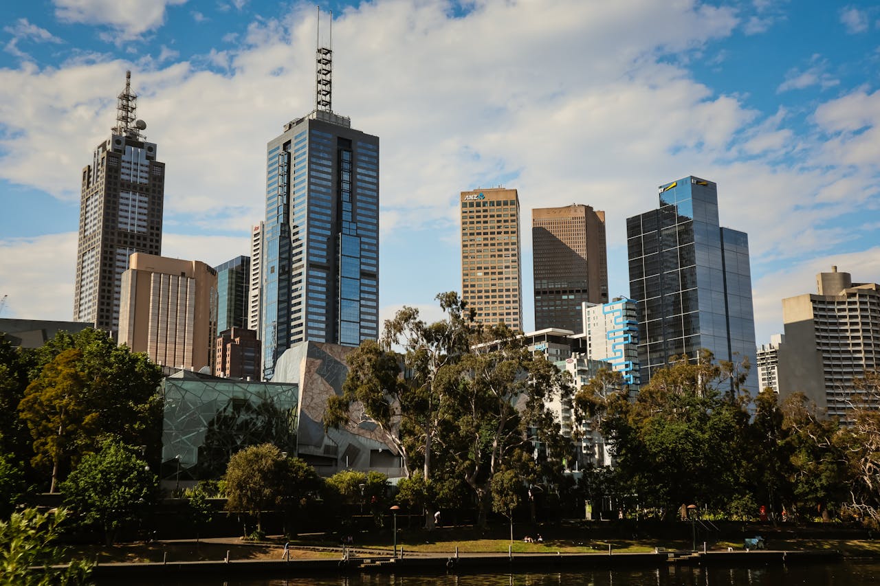 Skyscrapers in Melbourne, Australia