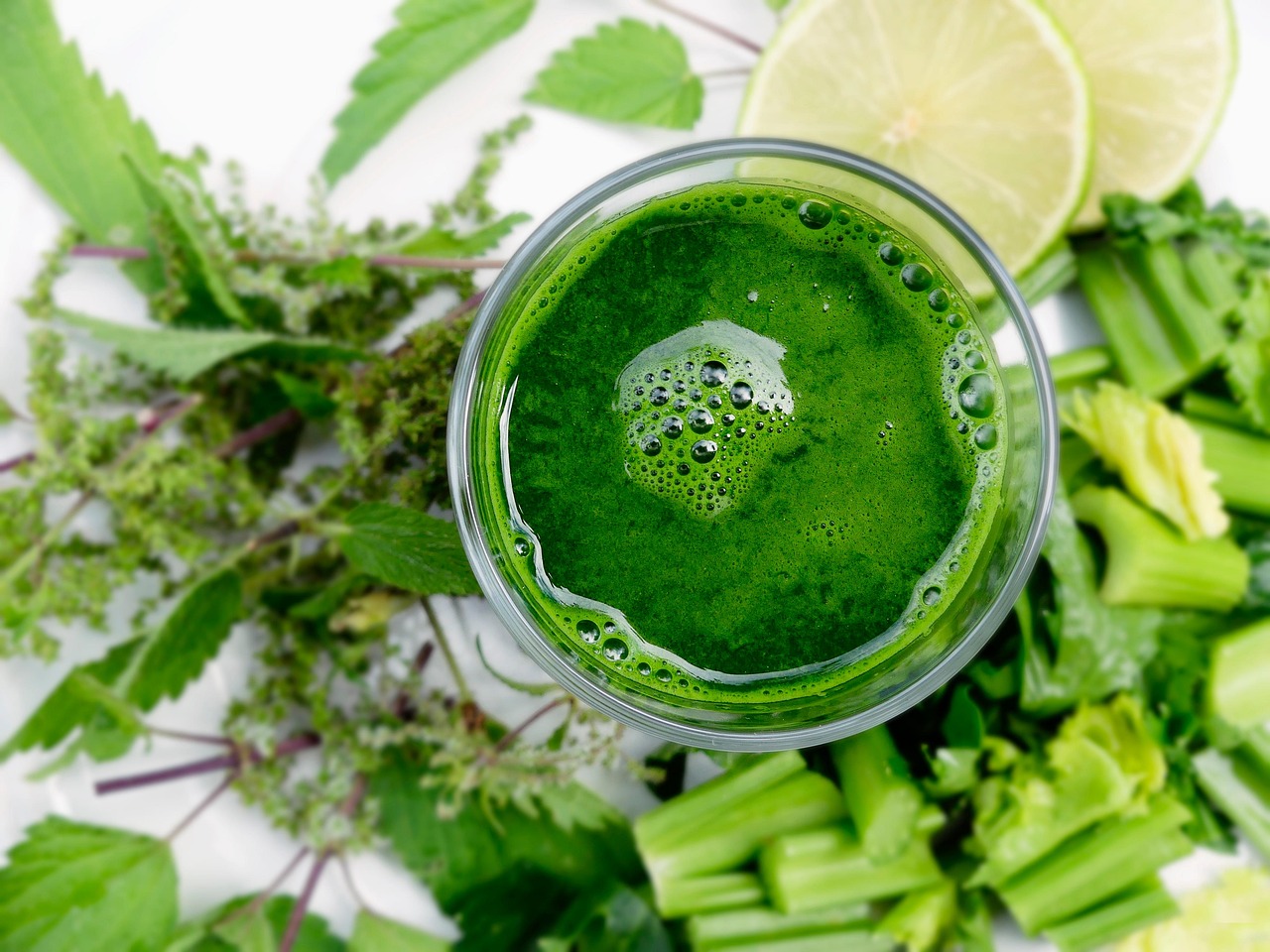 Green veggie smoothie