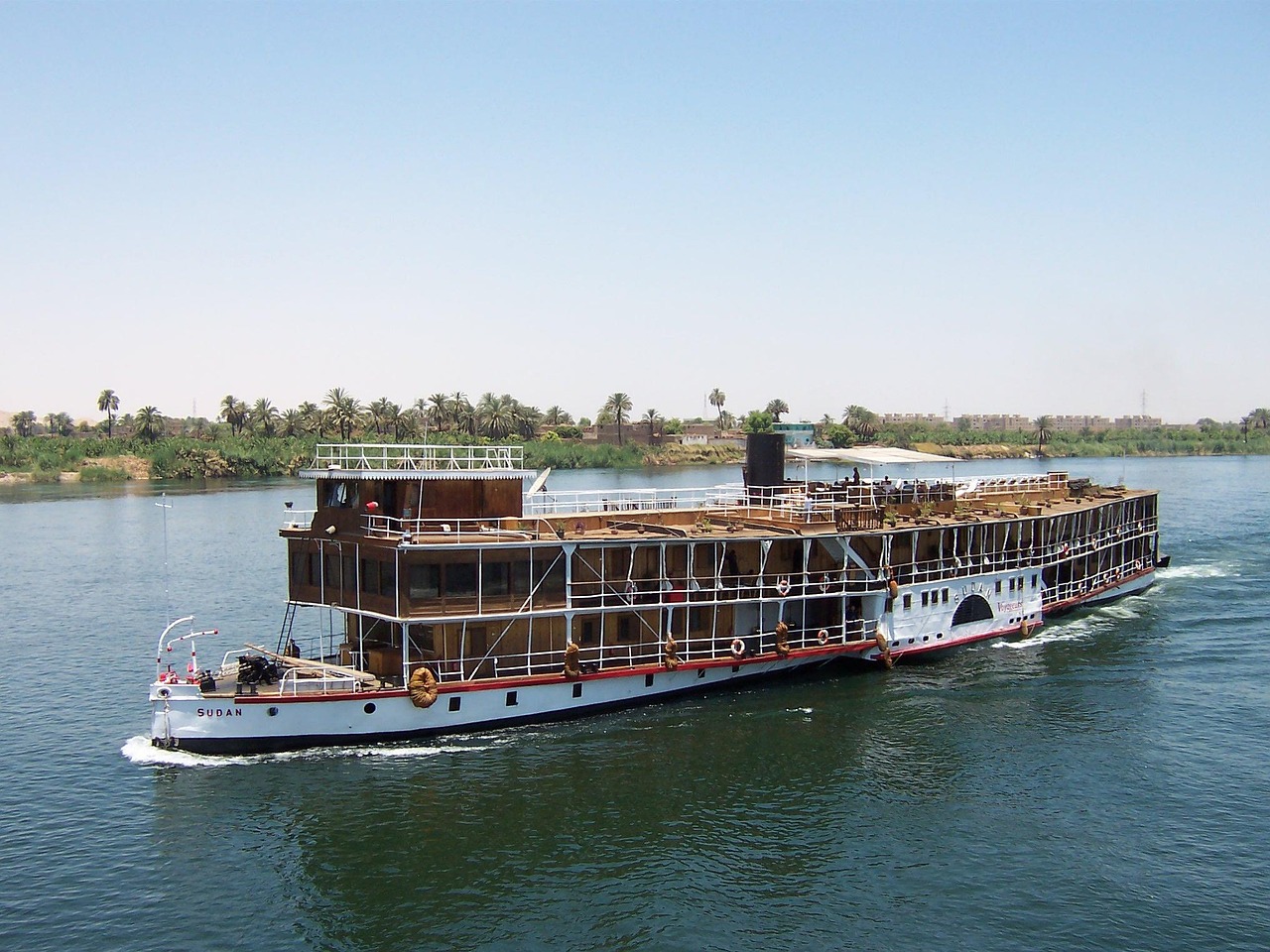 Nile river cruise in Egypt