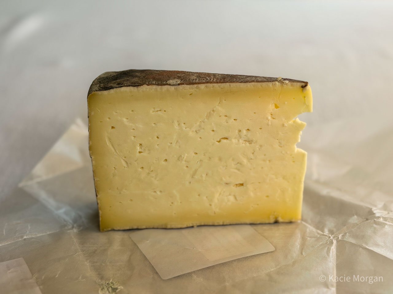Welsh Gorwydd Caerphilly cheese from the Trethowan Brothers